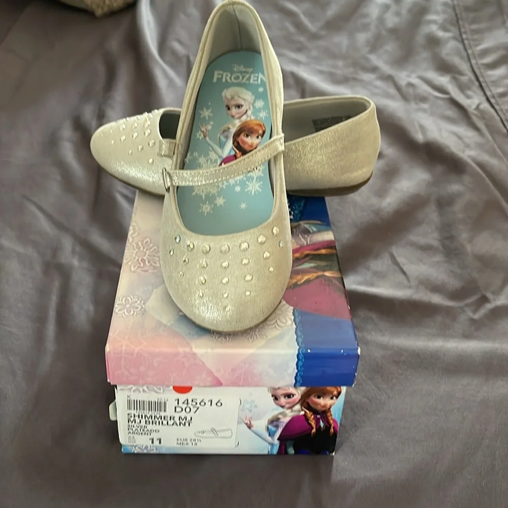 Disney Frozen Mary Jane style Girl Shoes - Picture 5 of 7